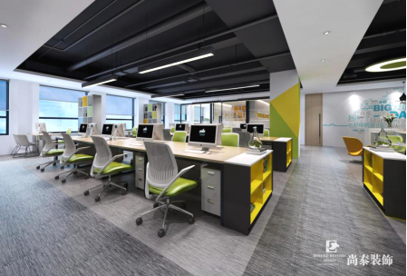 捕捉互联网公司发展需求，尚泰装饰倾力打造办公室装修设计新模式