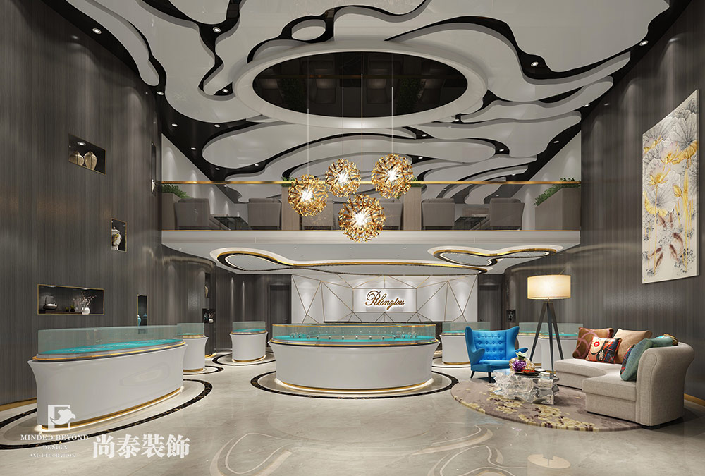 深圳手表展厅装修设计