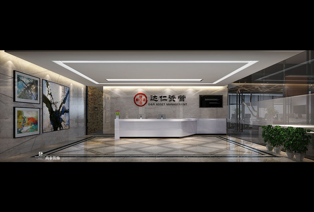 深圳市福田卓越时代广场金融公司办公室装修设计