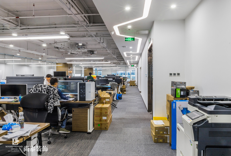 科技公司办公室装修实景图鉴赏,领略科技魅力