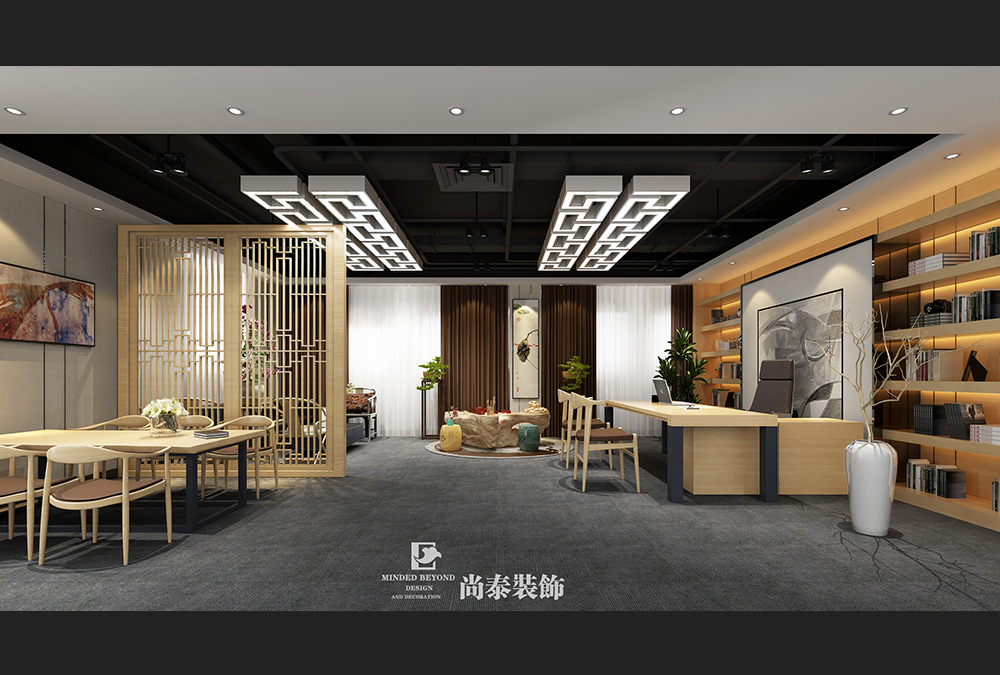 深圳市南山区科技园罗马仕科技公司办公室装修设计