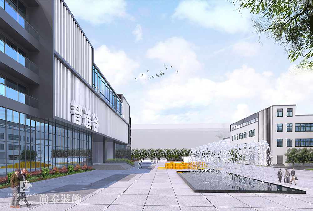 湖南衡阳科技产业园区整体外观装饰设计
