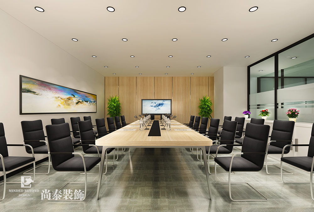 深圳南山科技园生物公司深圳办公室装修设计
