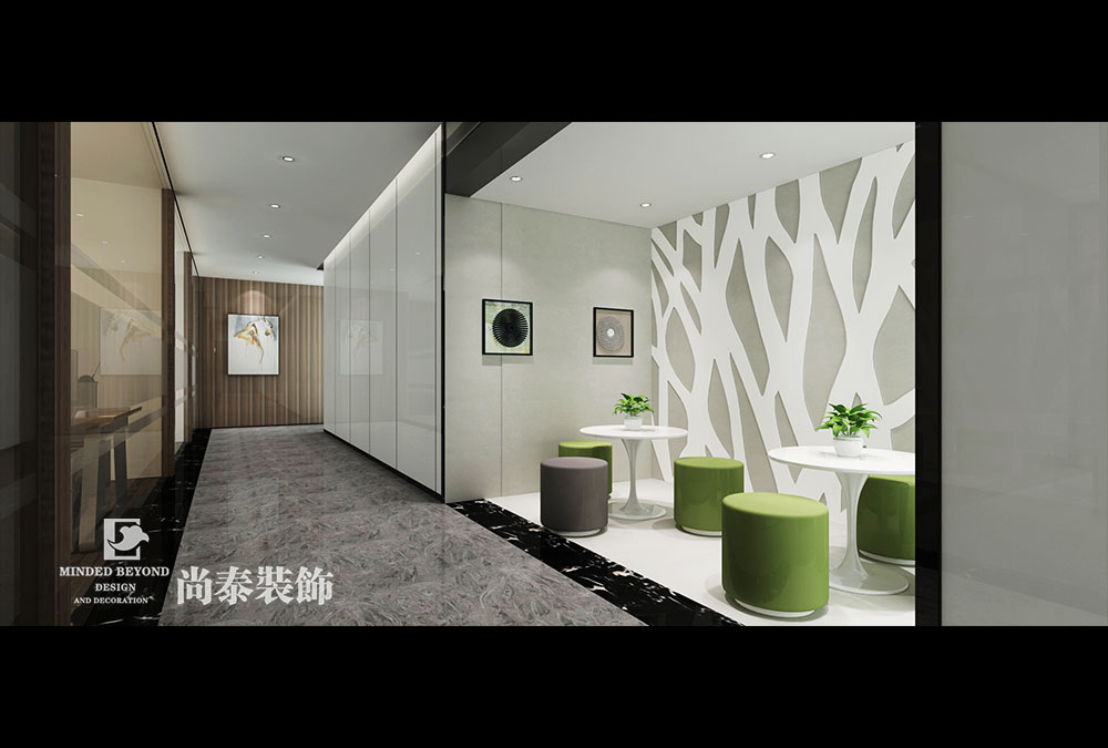 深圳南山创业投资大厦金融公司办公室装修效果图 