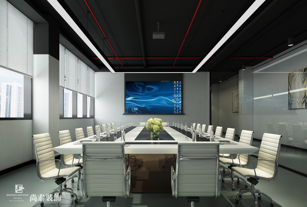 1000m² 内衣公司办公室装修设计 | 墨川投资 