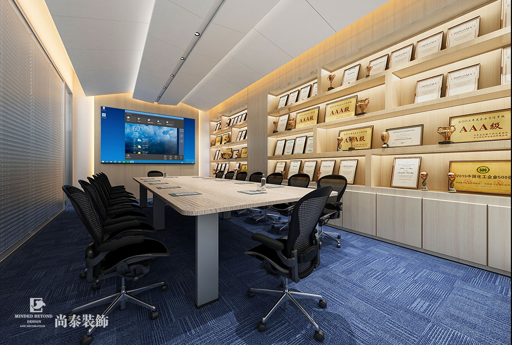 深圳南山科技园声音科技智能公司办公室装修设计