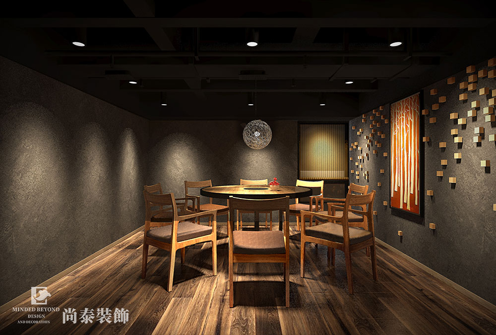 牛肉火锅店设计