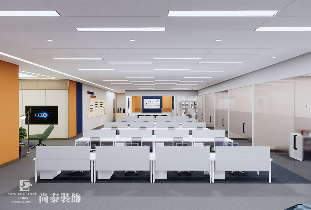 深圳福田NEO大厦保险公司办公室装修设计效果图