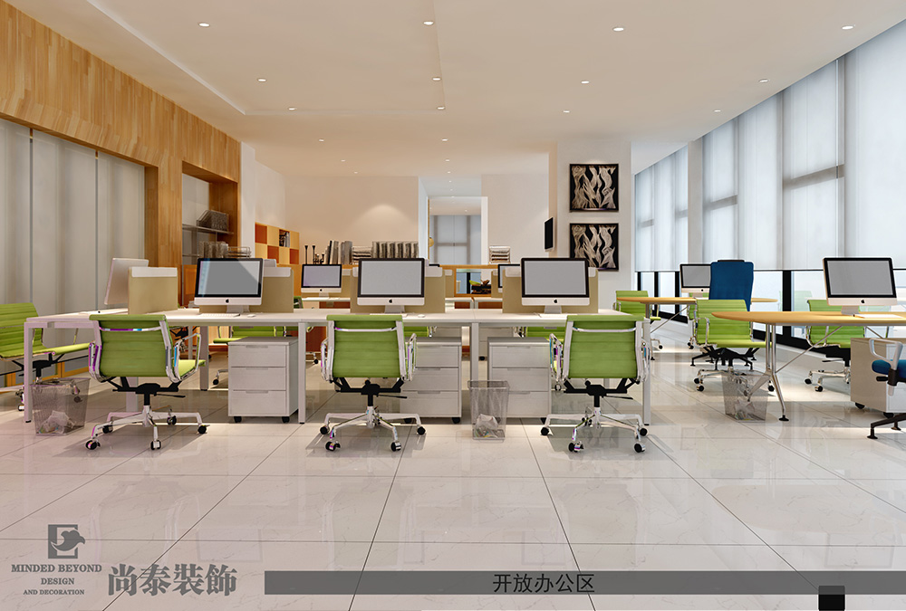 深圳宝安中熙ECO国际电子公司办公室装修设计