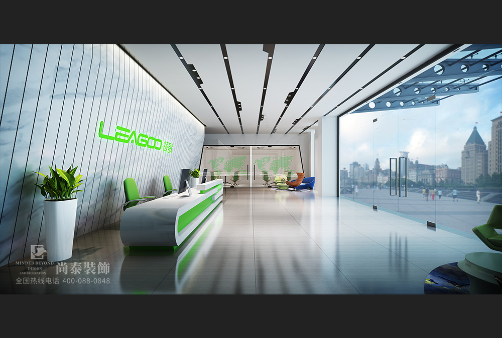 深圳宝安智能手机科技公司办公空间装修设计