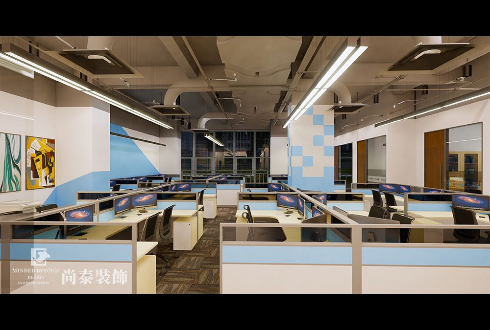 东莞奋达科技园视觉科技公司办公室设计
