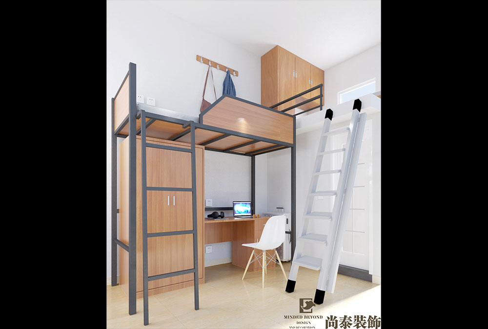 广州员工宿舍装修,宿舍公寓设计
