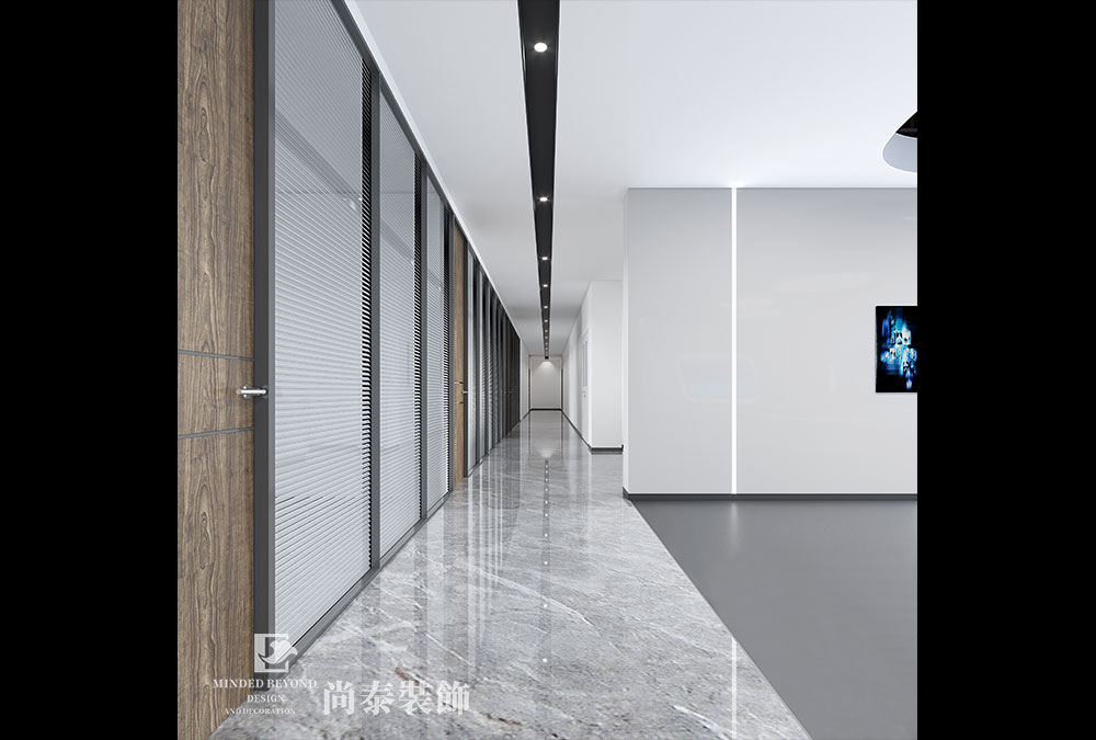 800平米生物科技公司办公室装修设计方案 | 亿道生物科技