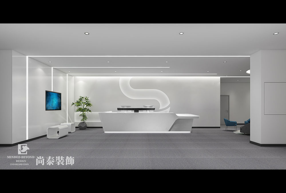 深圳宝安新安国家高新技术企业深圳办公室装修设计