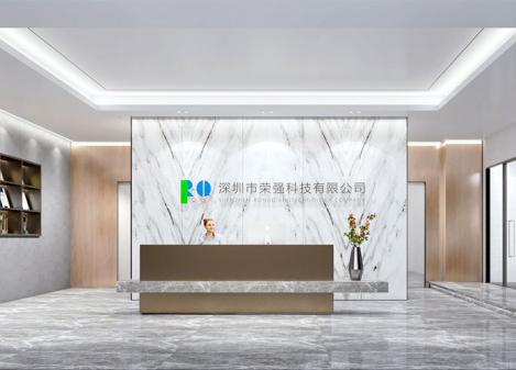 深圳宝安西乡1200平米科技公司办公室装修设计案例