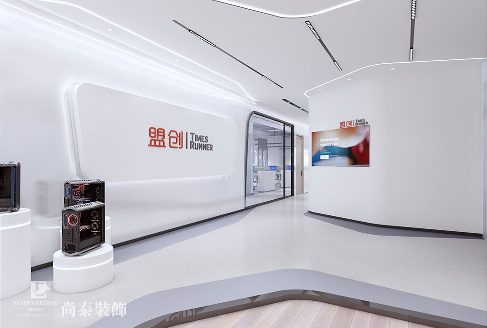 深圳500平米IT产品公司办公室设计案例 | 盟创科技