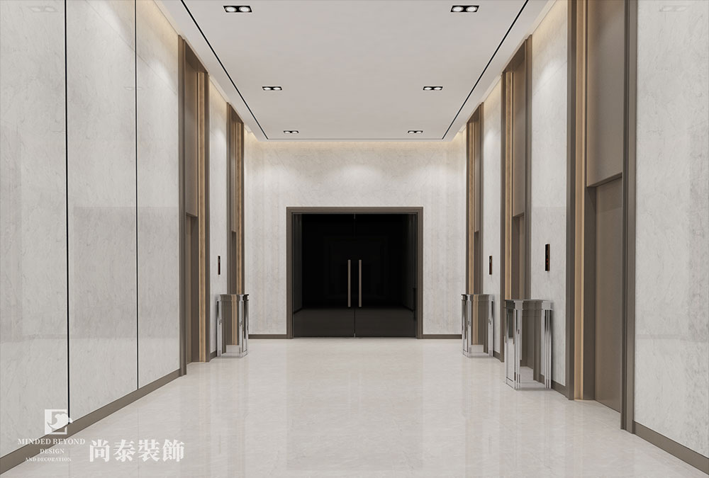 东莞奋达科技园新型智能硬件办公楼接待展厅装修设计