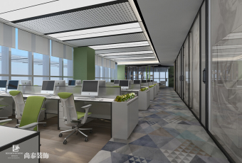 办公室装修设计:温煦木质构筑敞亮舒适的办公空间！让工作步调舒心自在