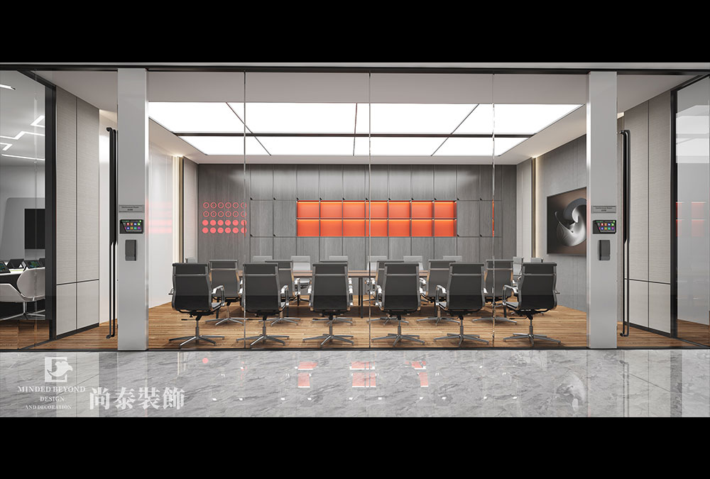 深圳光明道明光学华南运营中心办公室设计 