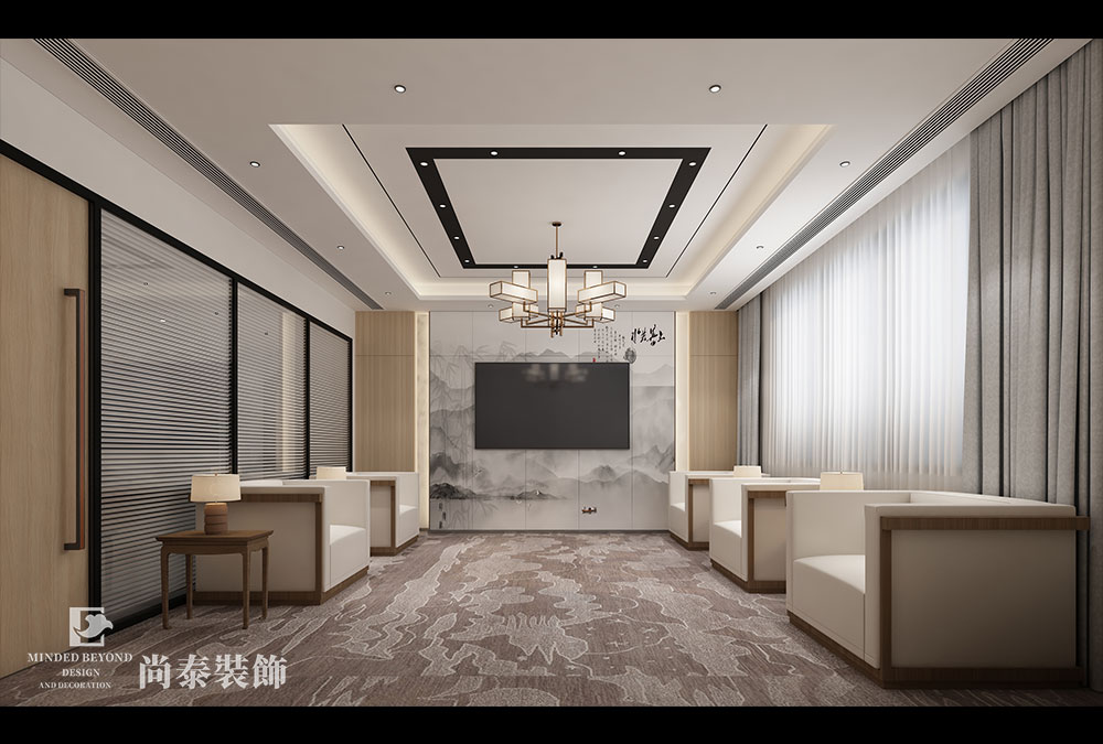 深圳龙岗AI小镇教育资源公司厂房办公室装修设计
