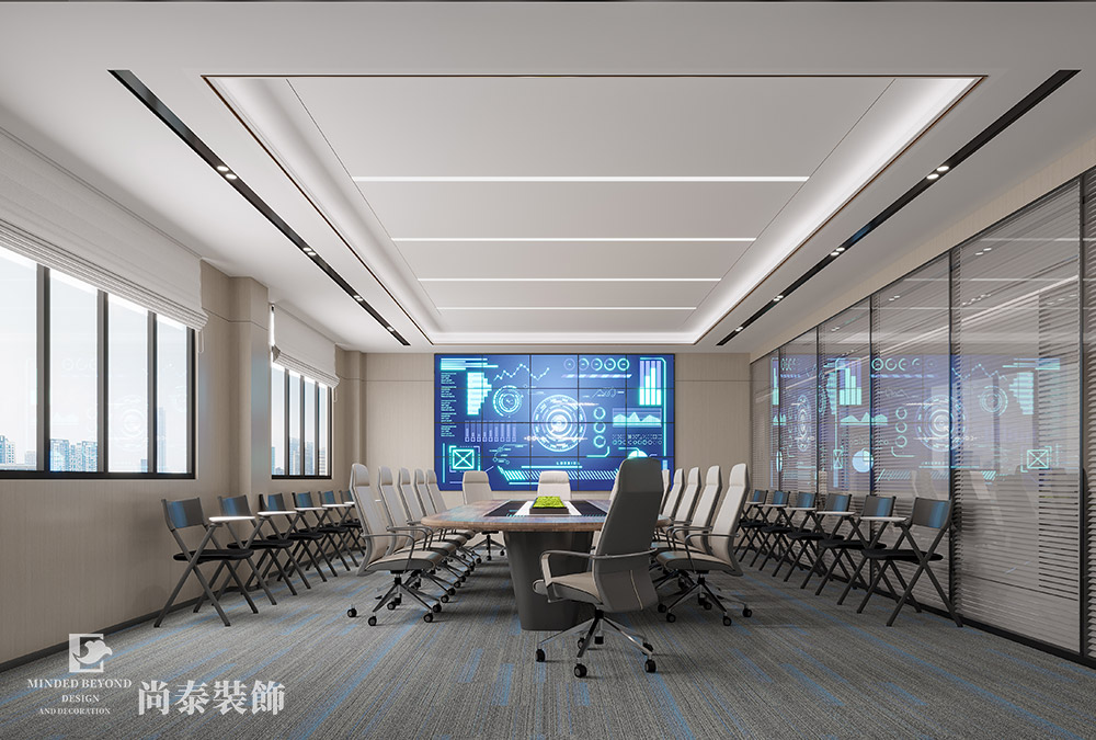 办公楼装修：600平米深圳智能穿戴科技公司办公室设计装修