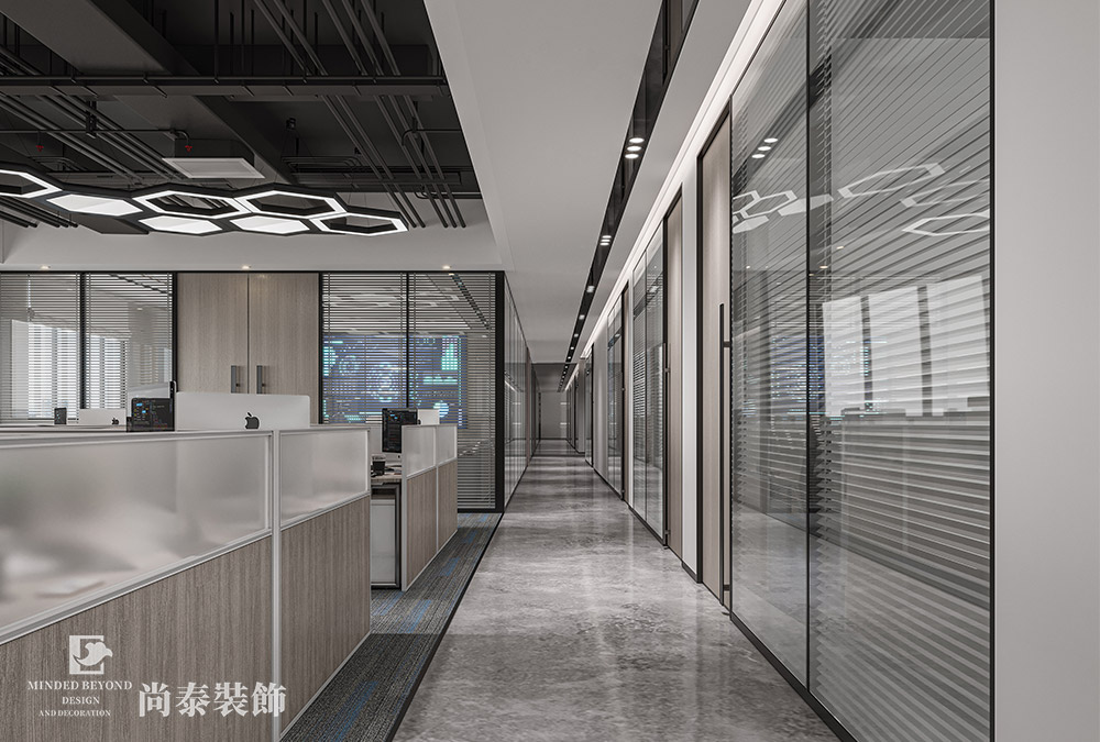 办公楼装修：600平米深圳智能穿戴科技公司办公室设计装修
