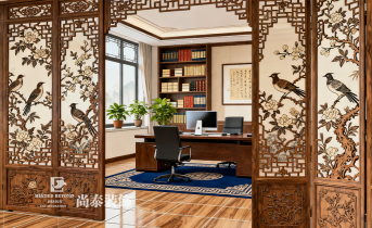 国风办公室装修：传统与现代融合方案