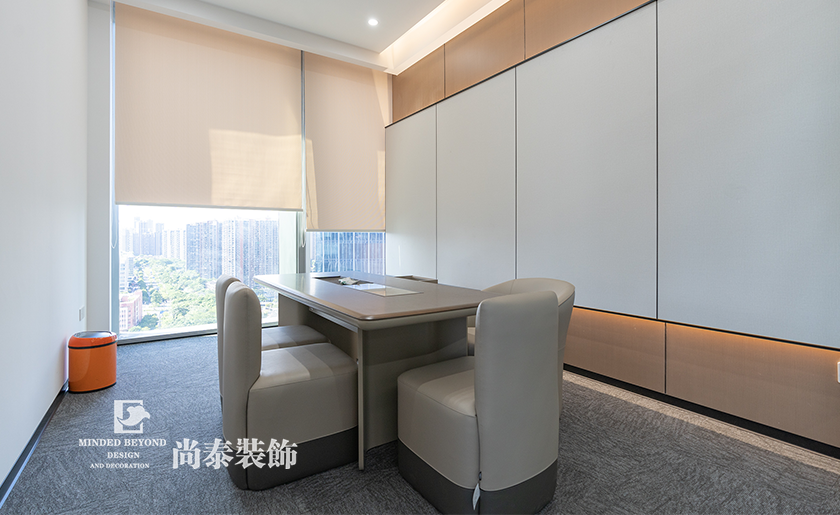 深圳市龙华区科技公司办公室装修效果图