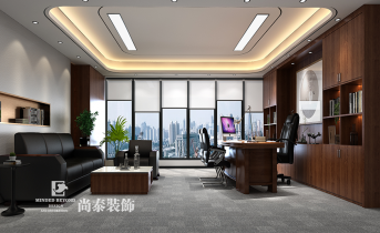 新中式风格办公室装修方案适合哪些行业