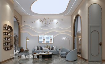  100 平美容店装修设计方案